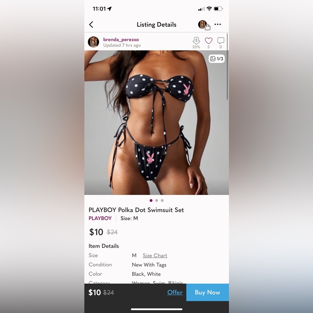 BEWARE!!! brenda_perezxo trying to sell $4 shein for more than its worth